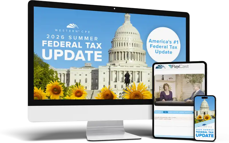 2026 Summer Federal Tax Update Webcast